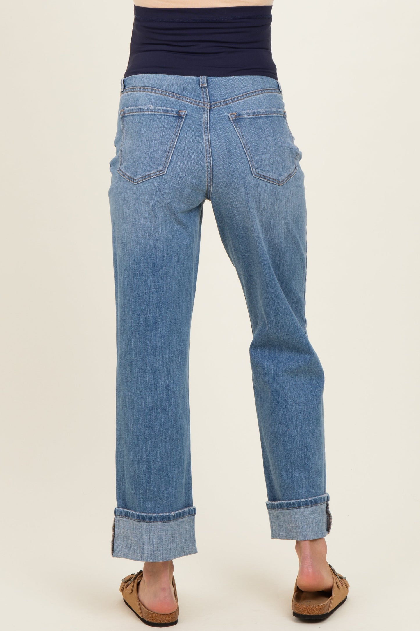 Medium Maternity Dad Jean With Cuff