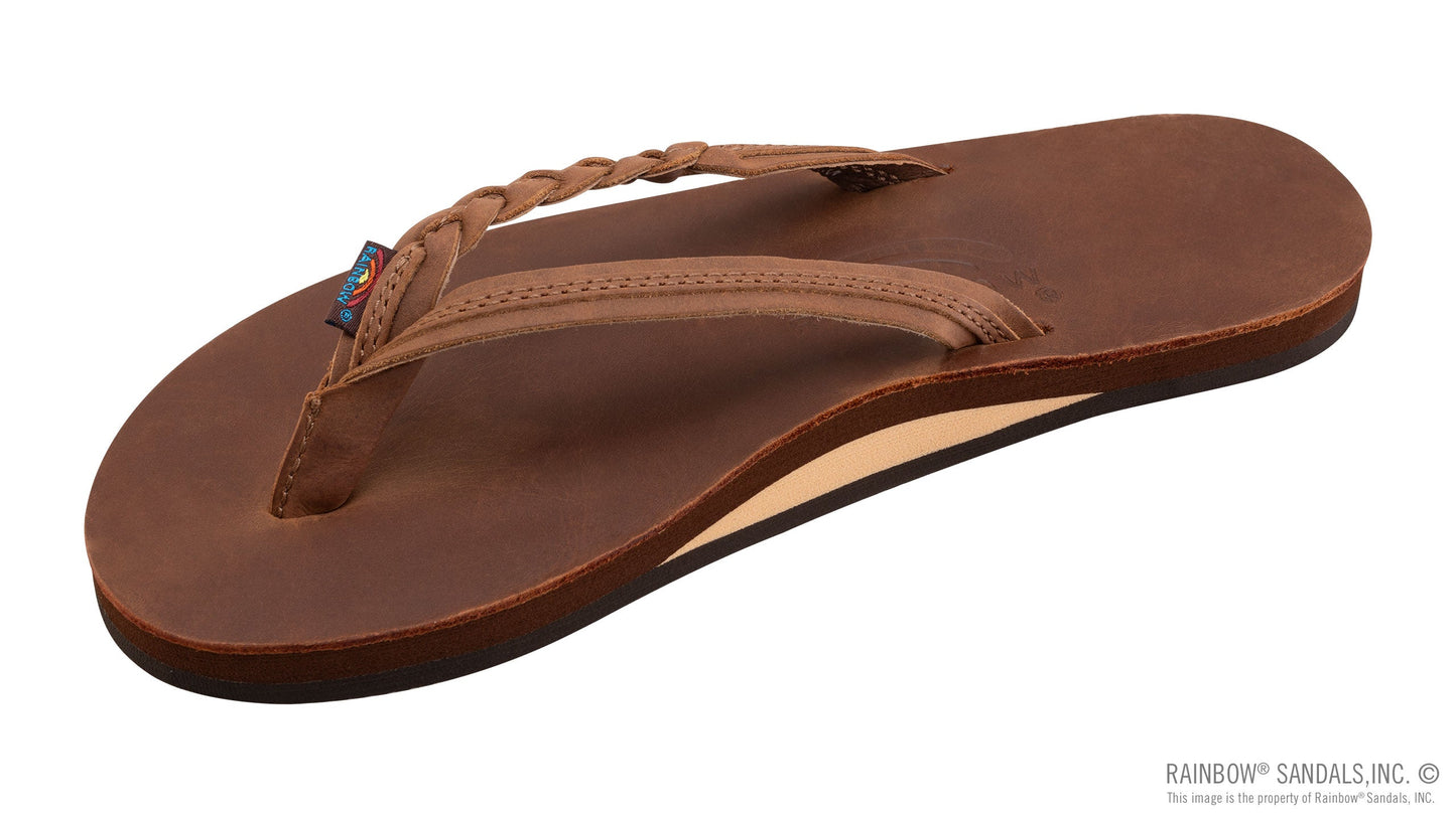 Women's Rainbow Flirty Braidy Flip Flop