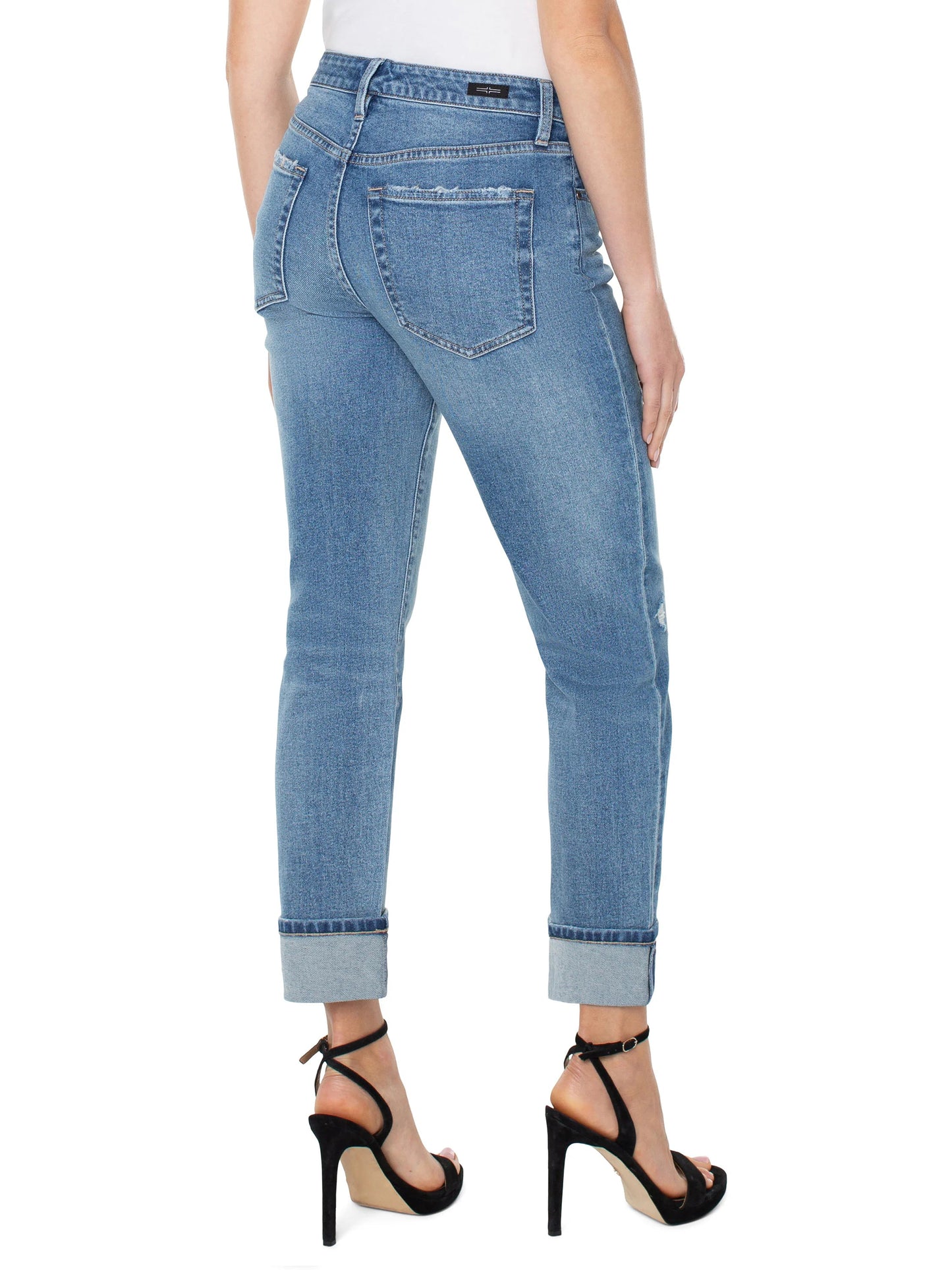 Liverpool Marley Girlfriend Rolled Jean
