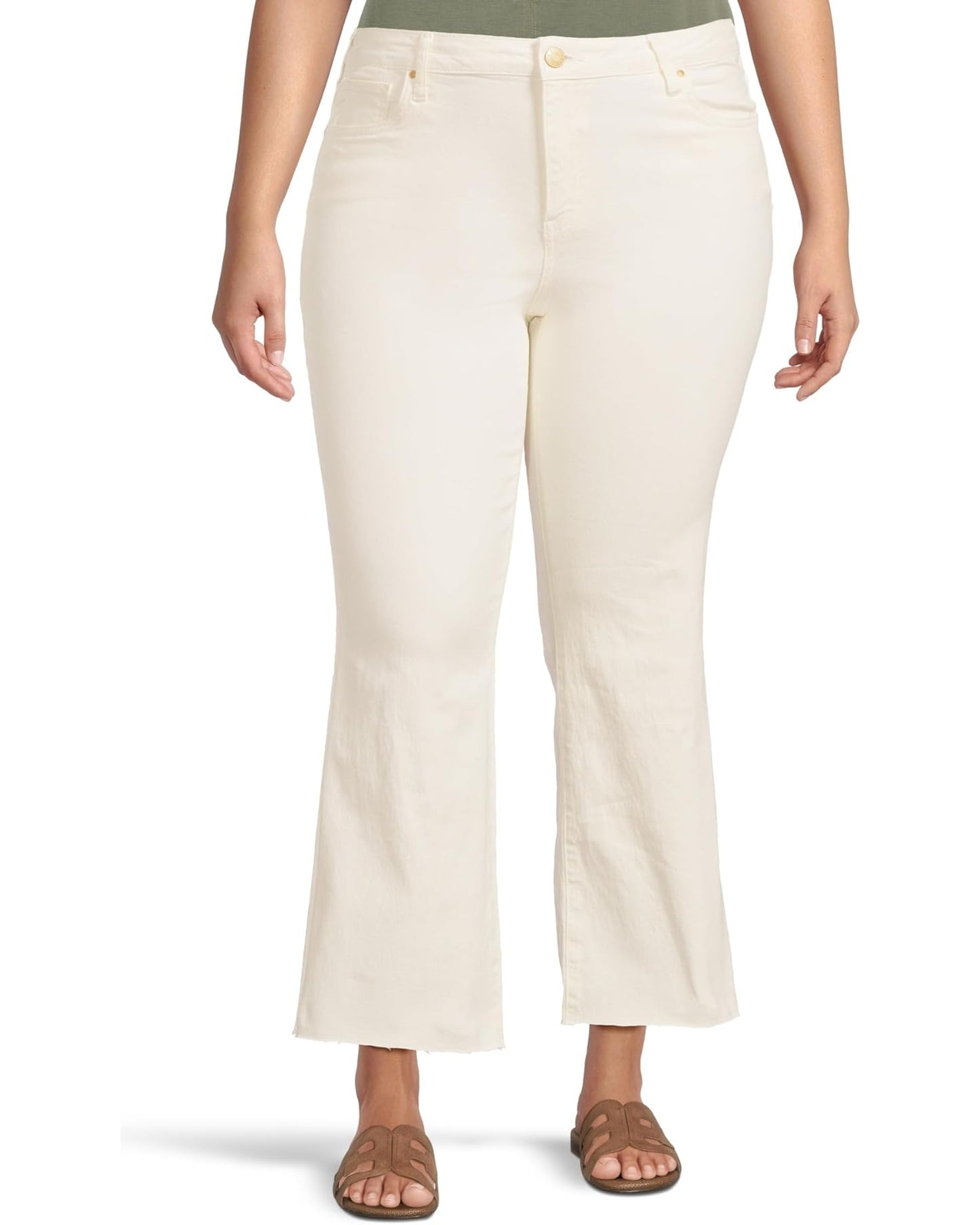 Kut Kelsey High Rise Ankle Flare Jean