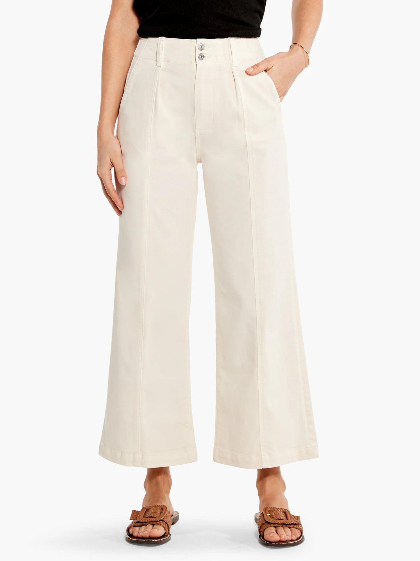 Paige Brooklyn Wide Leg Crop Jean
