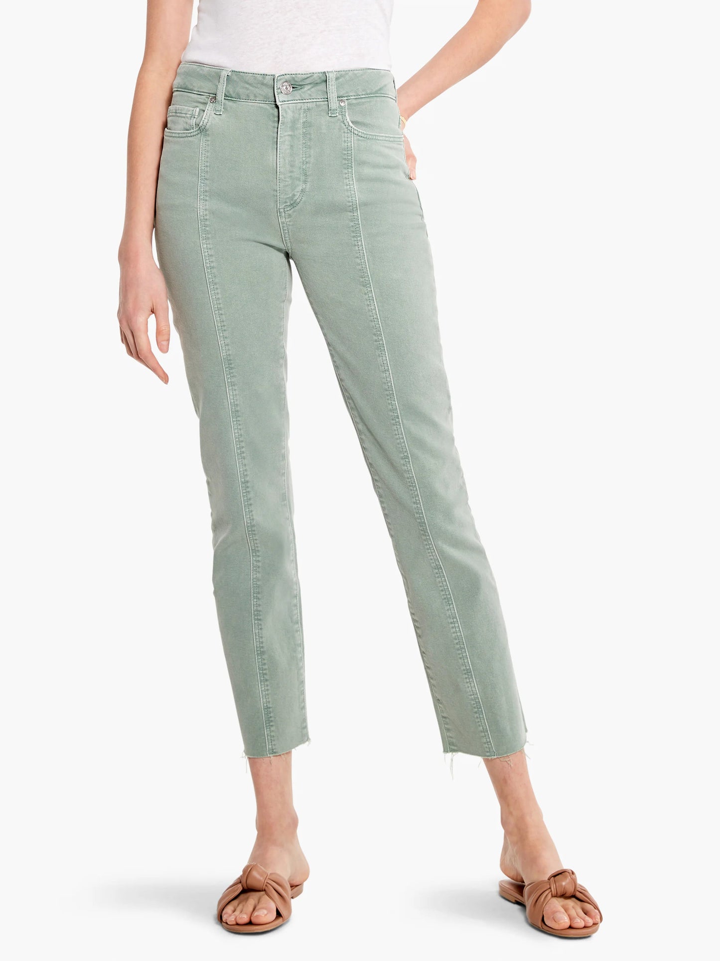 Paige Cindy With Front Seams & Raw Hem