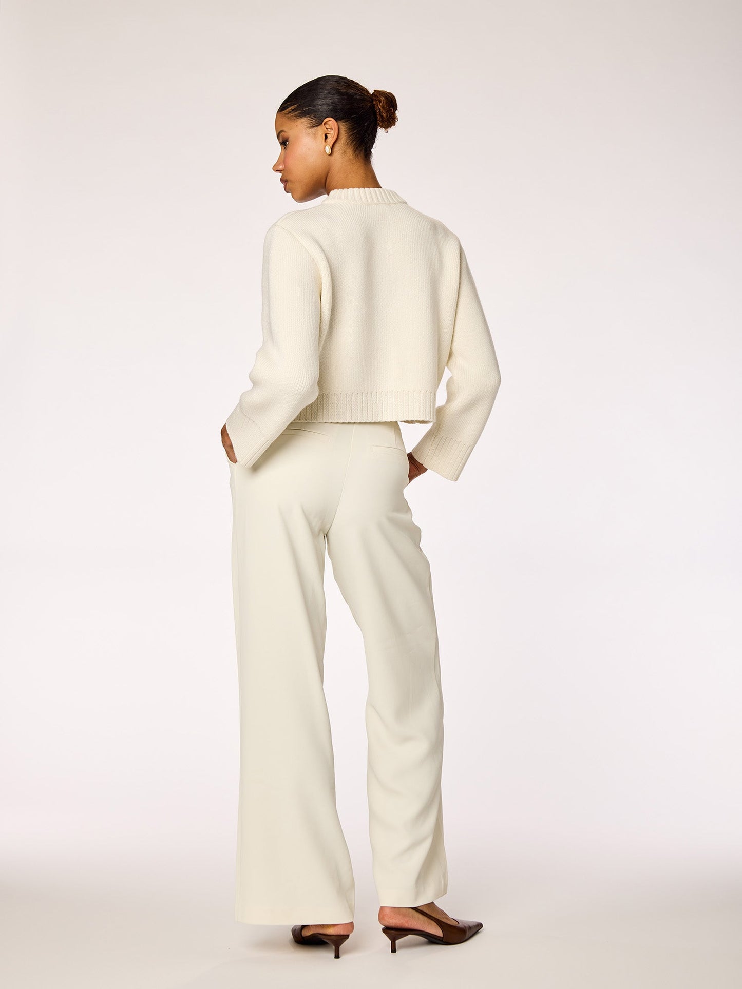 RUNE - Buttoned Cardigan • Cloud