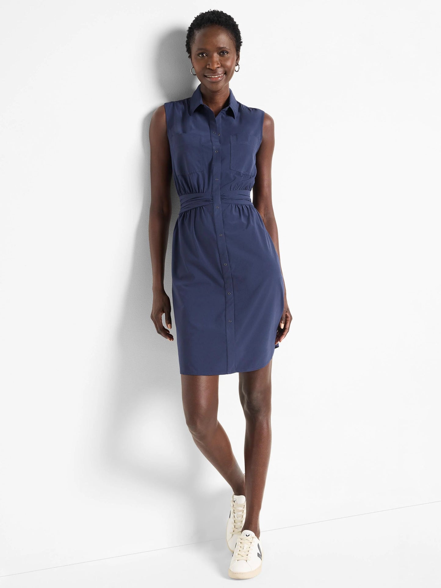 Tech Stretch Pocket Dress