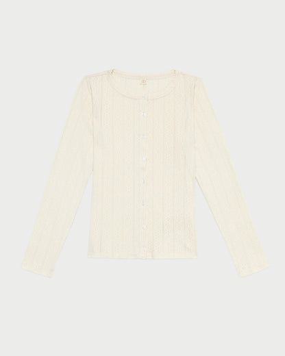 Ash Pointelle Cardigan