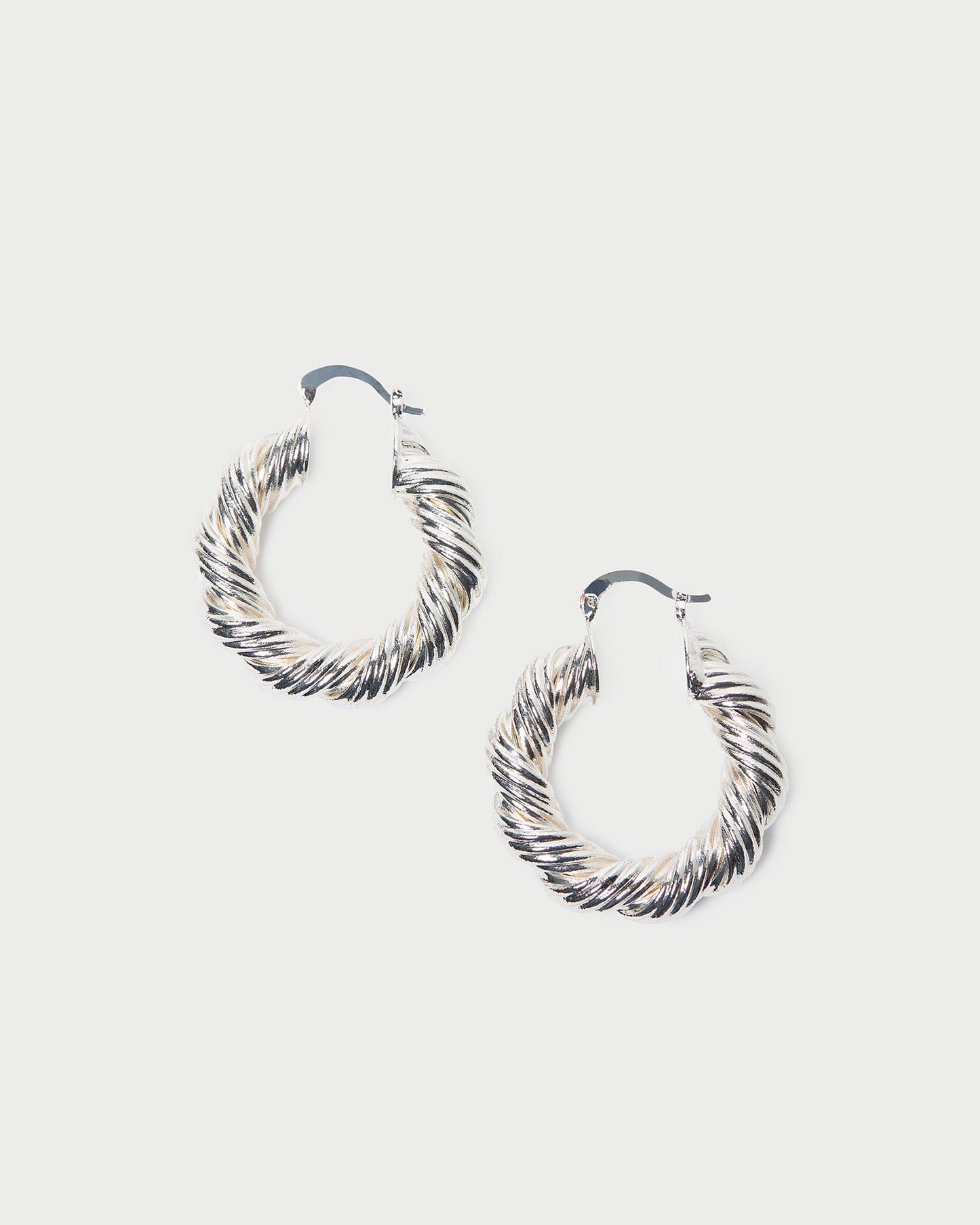 Atticus Twisted Hoop Earrings