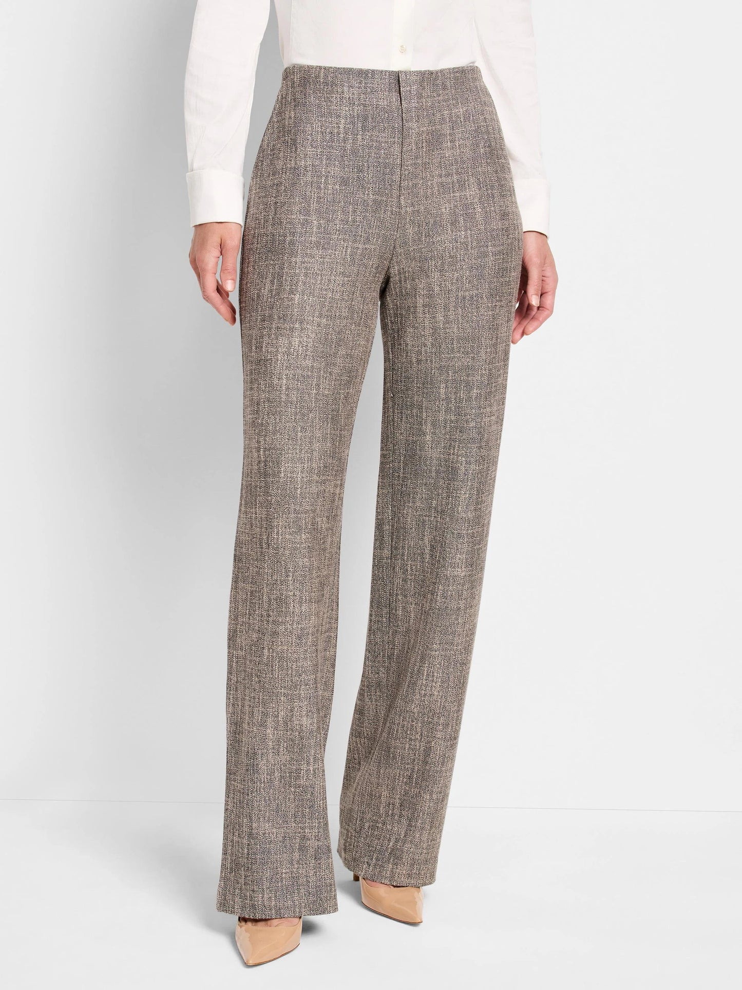 Lenox Wide Leg Tweed Pant
