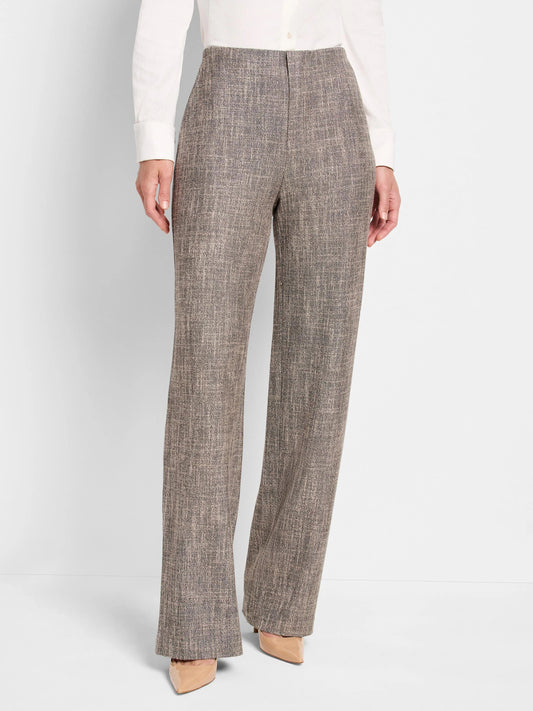 Lenox Wide Leg Tweed Pant