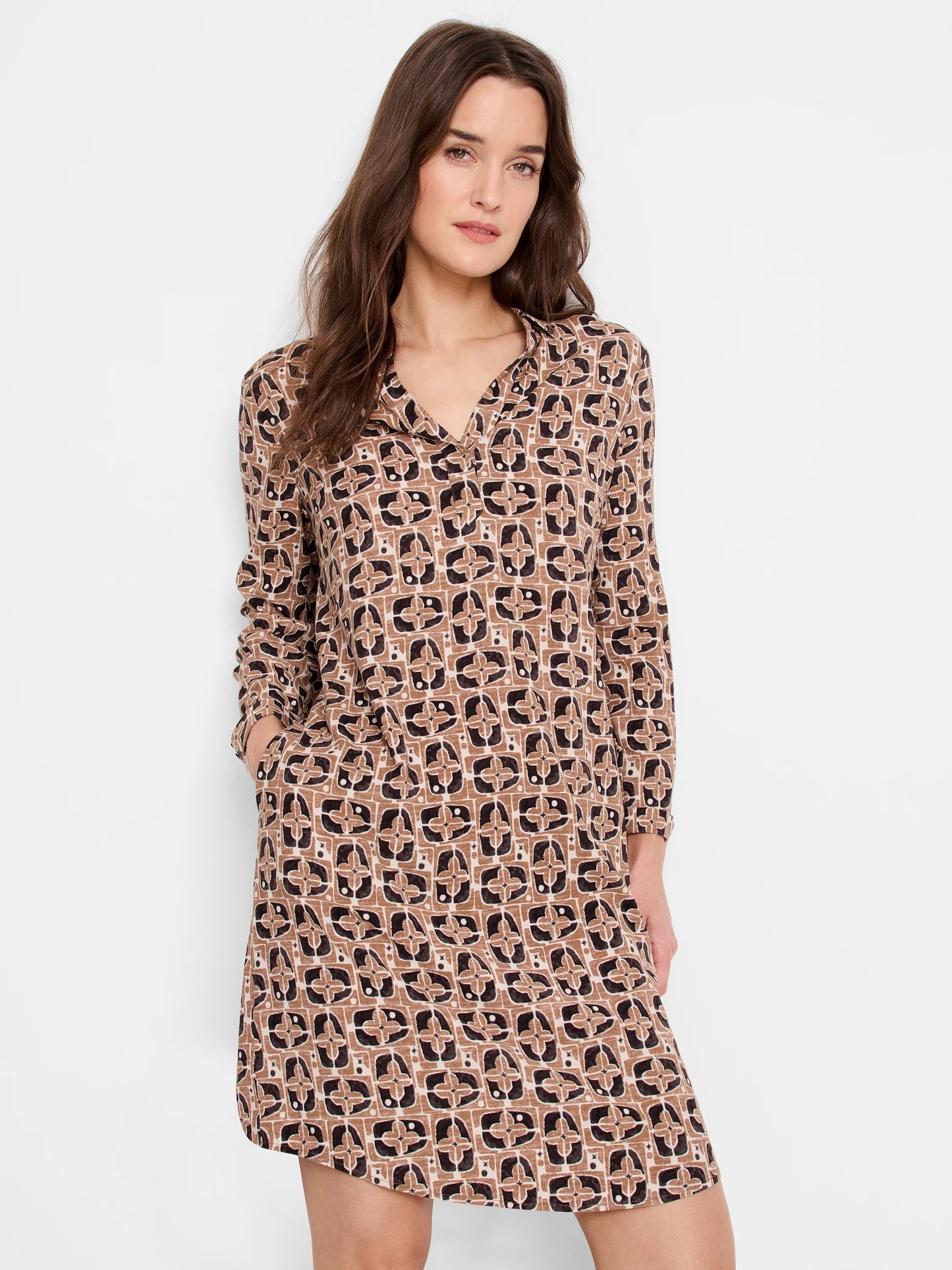 Clover Check Live In Dress