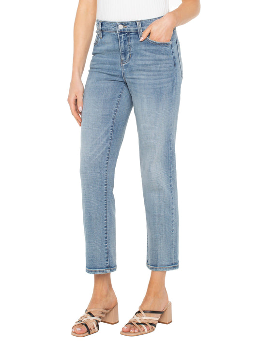 Liverpool Kennedy Crop Straight Pant