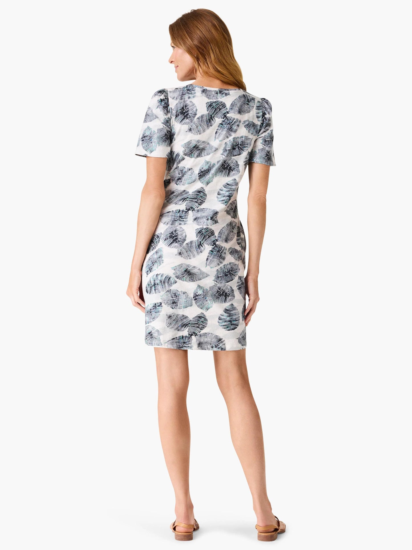 NZT Falling Palms T-Shirt Dress