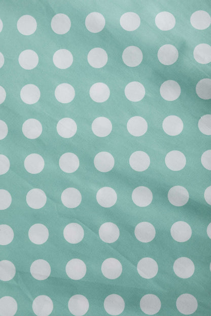 Daisy Mint Green Polka Dot Halter Dress