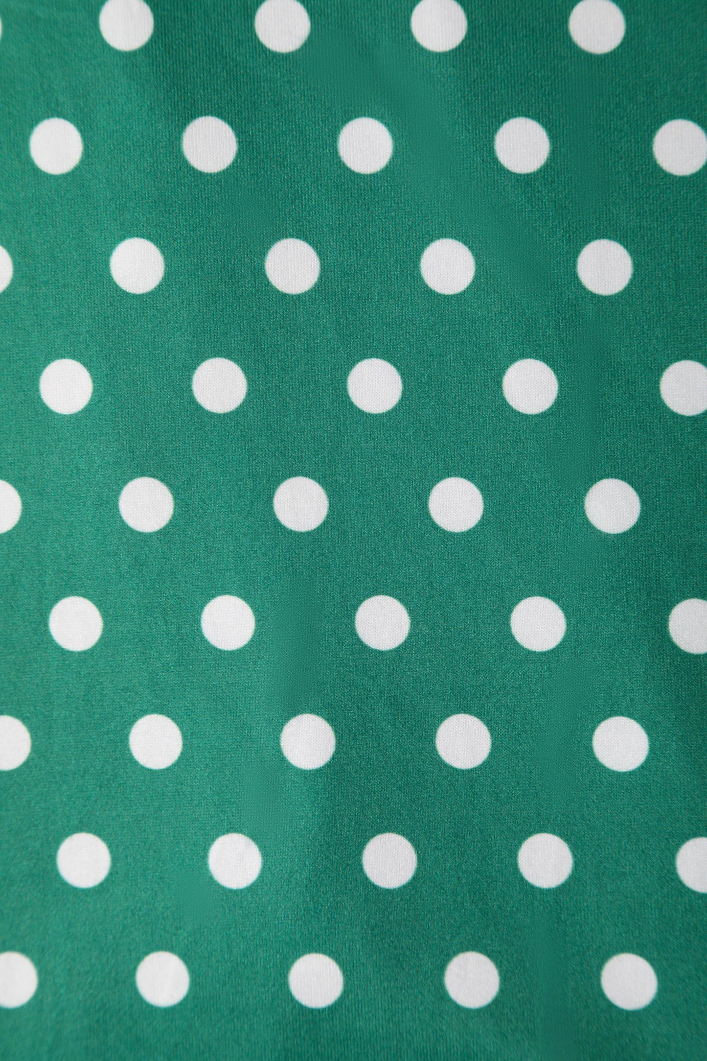 Matilda Green Polka Dot Wrap Dress