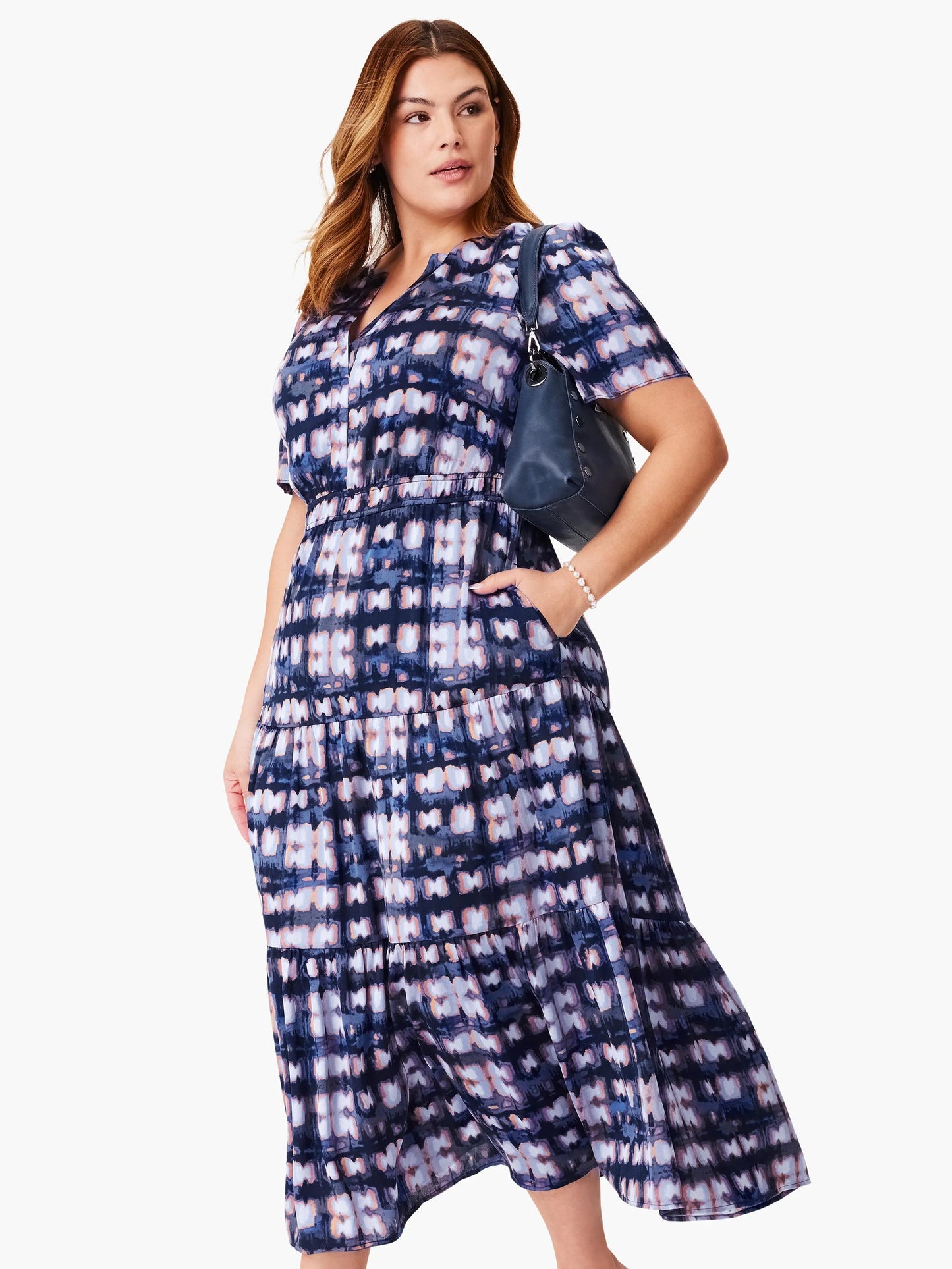 Shibori Glow Daydream Dress