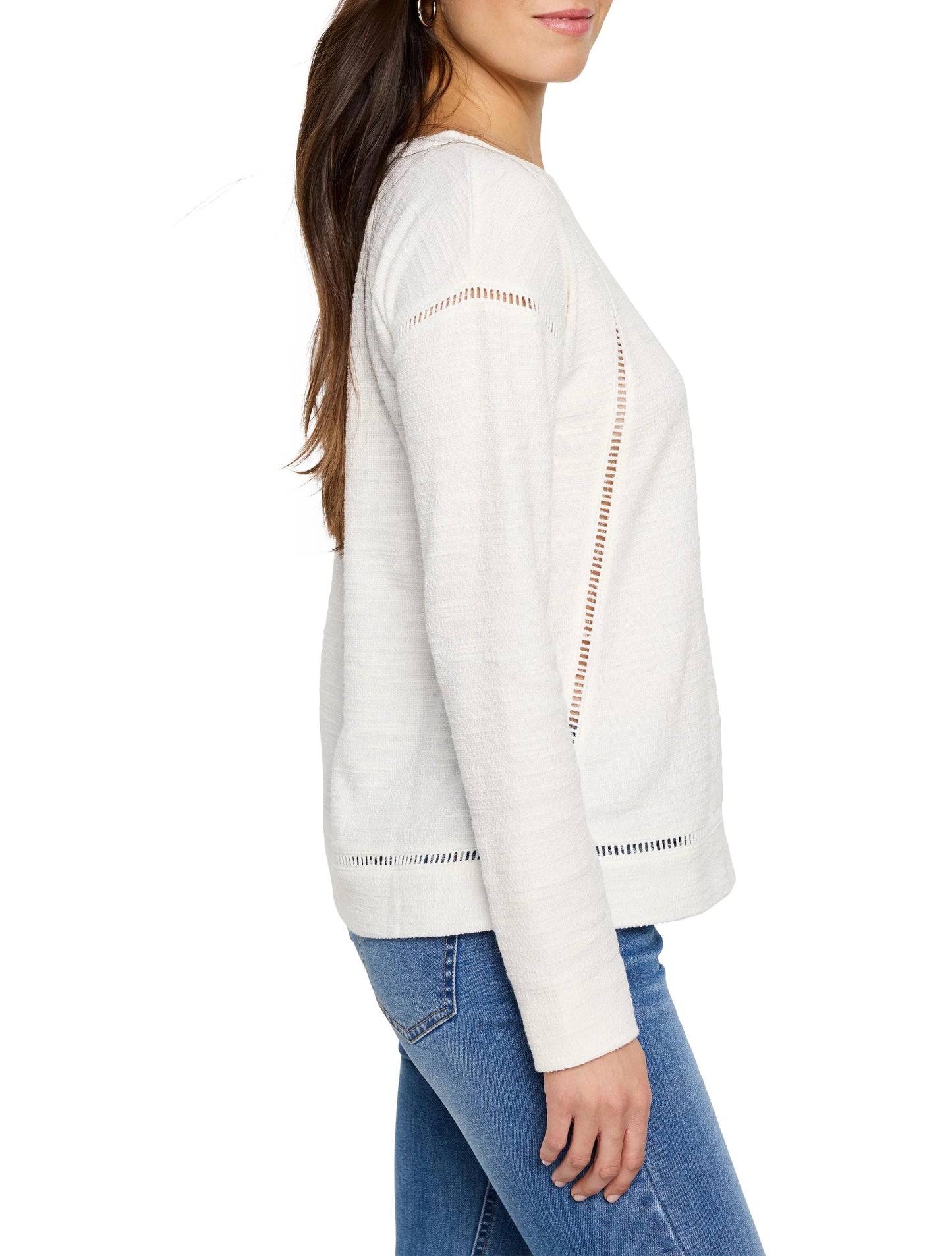 Seamed Texture Top