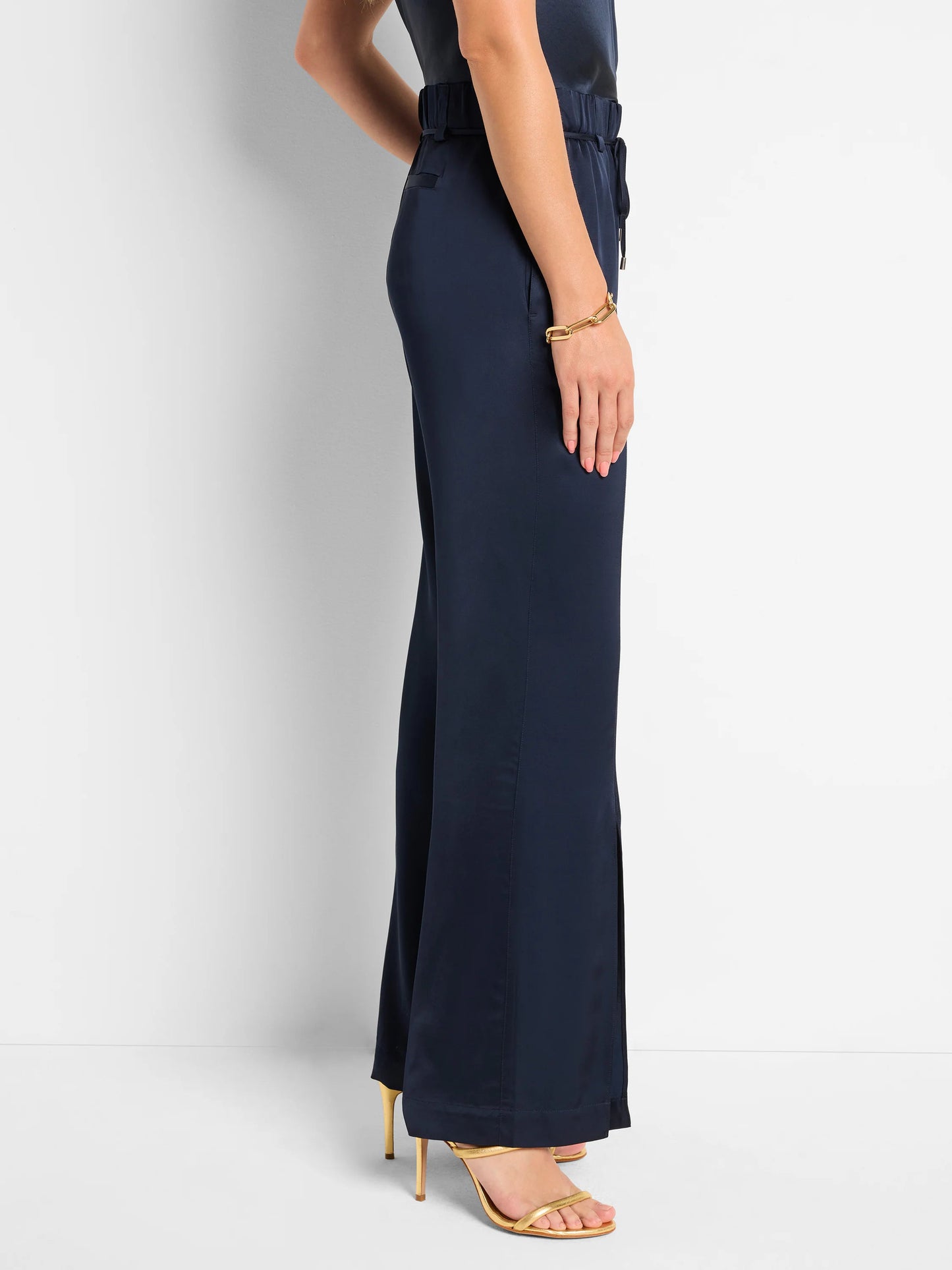 Social Edit Front Slit Pant