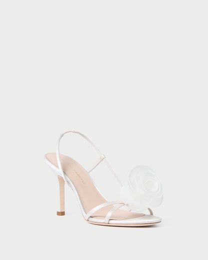 Steph Organza Rose Sandal