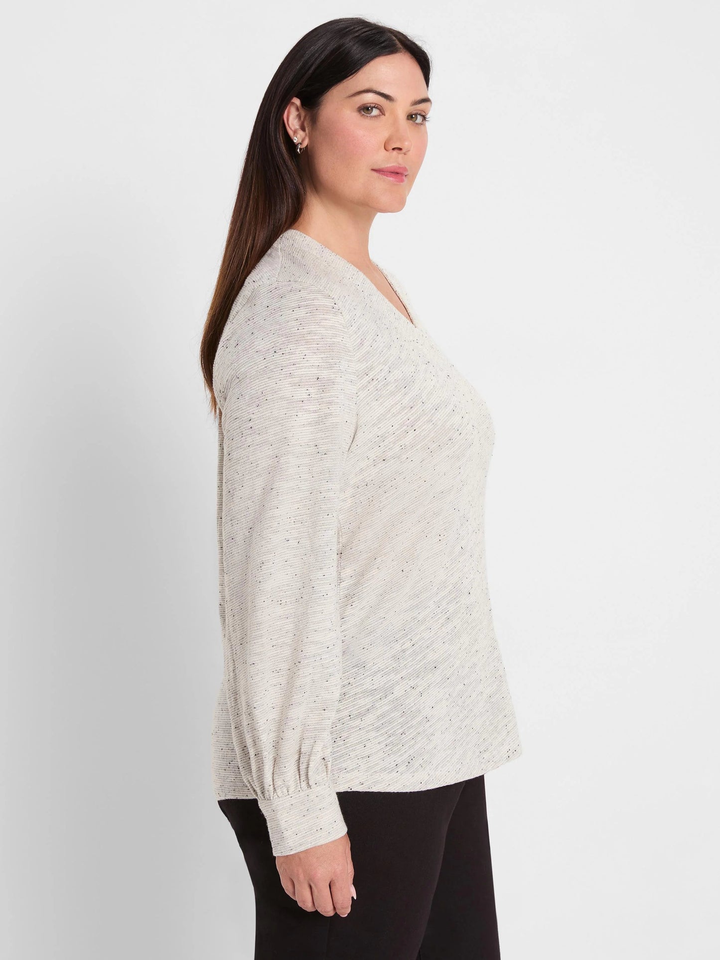 Downtown Sparkle Nep Knit Top