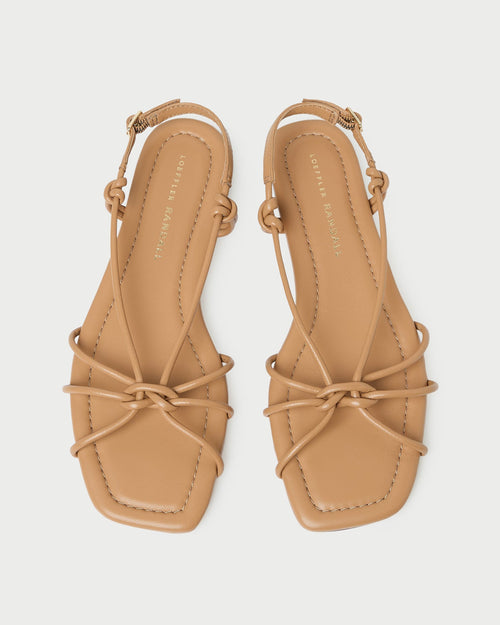Karly Dune Leather Strappy Sandal