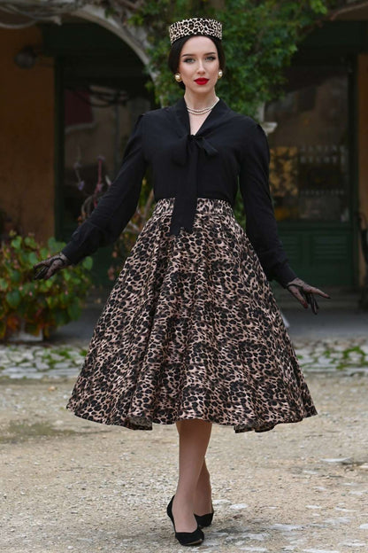 Margaret Long Sleeved Blouse In Black