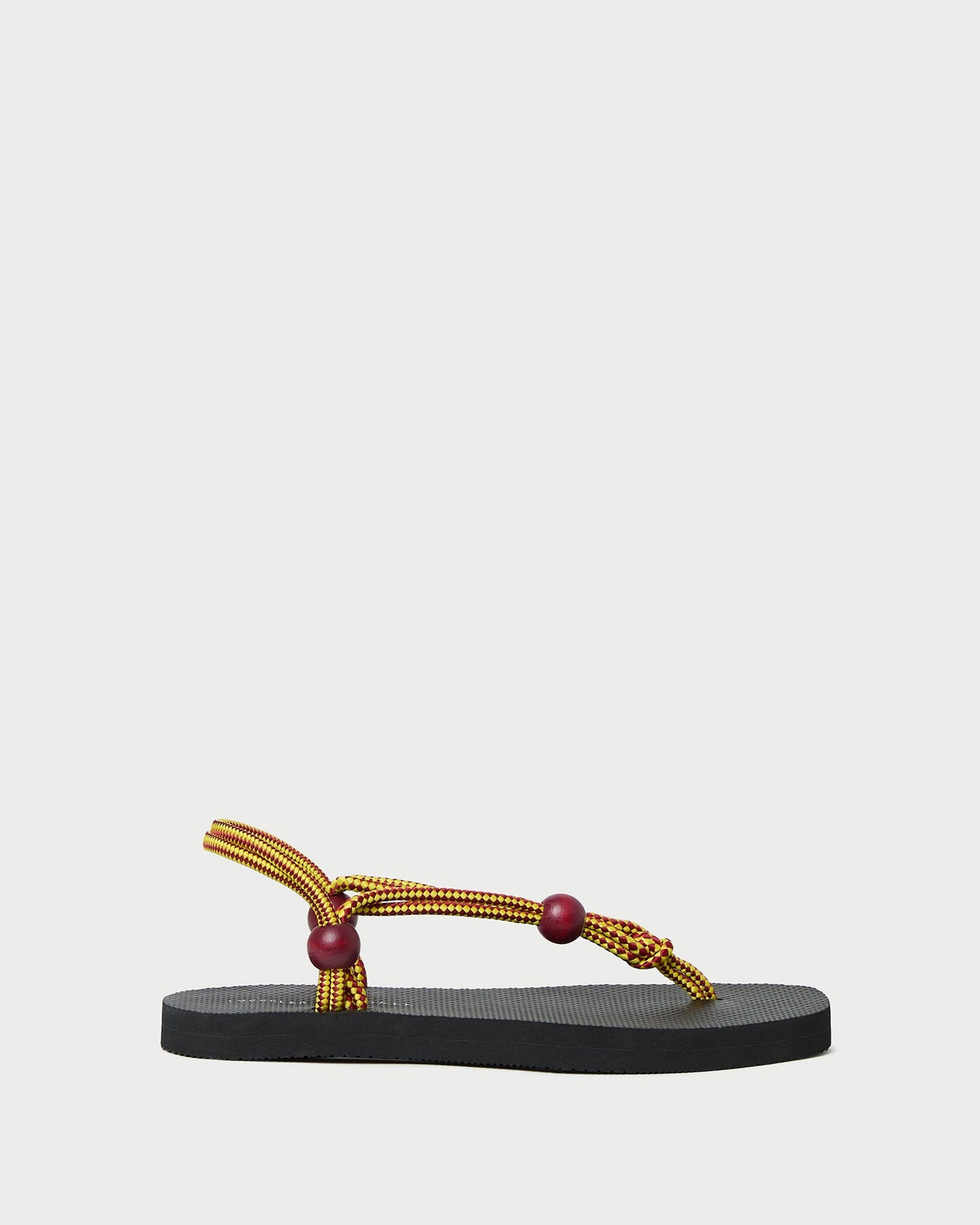 Mika Maroon/Yellow Sport Sandal