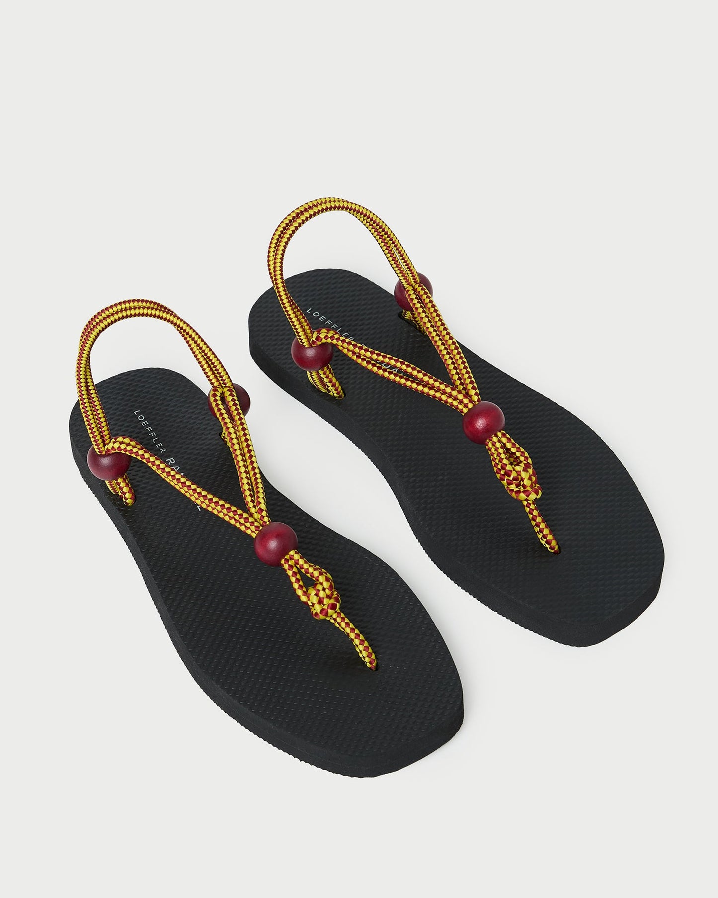 Mika Maroon/Yellow Sport Sandal