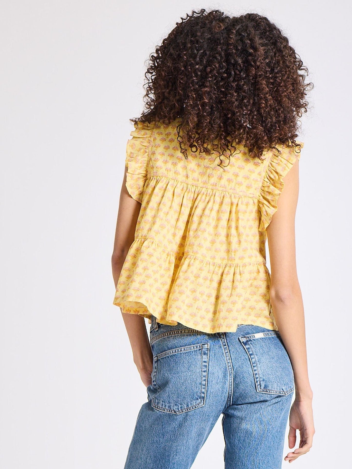 Chelsea Top in Buttercup