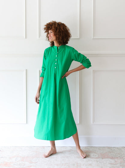 Sadie Caftan in Kelly